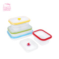 Leckschutz Container Kinder Silikon -Lunchboxen